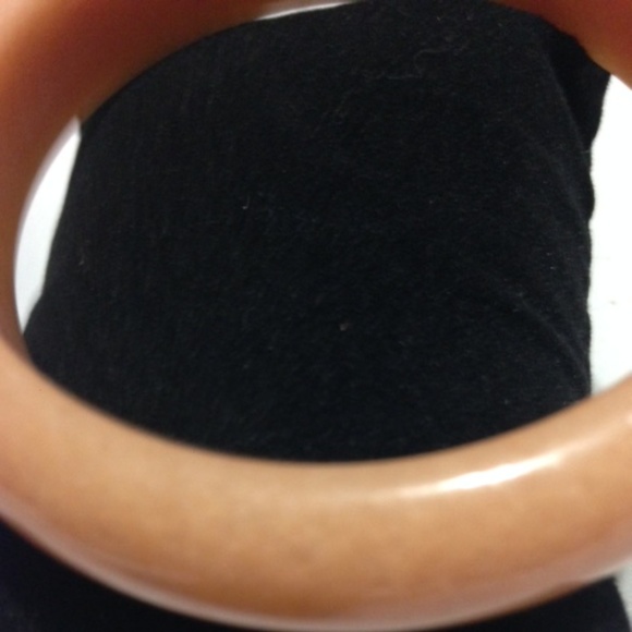 340CT Natural Jade Bangle Bracelet 60MM - Picture 2 of 2